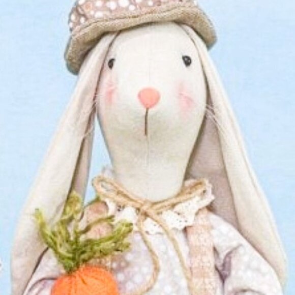 Beige Dangle Leg Bunny Rabbit - Picture 4 of 4